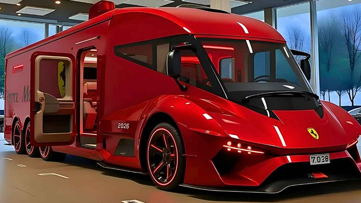 Ferrari Motorhome 2026: El Máximo Lujo y Desempeño de Ferrari sobre Ruedas
