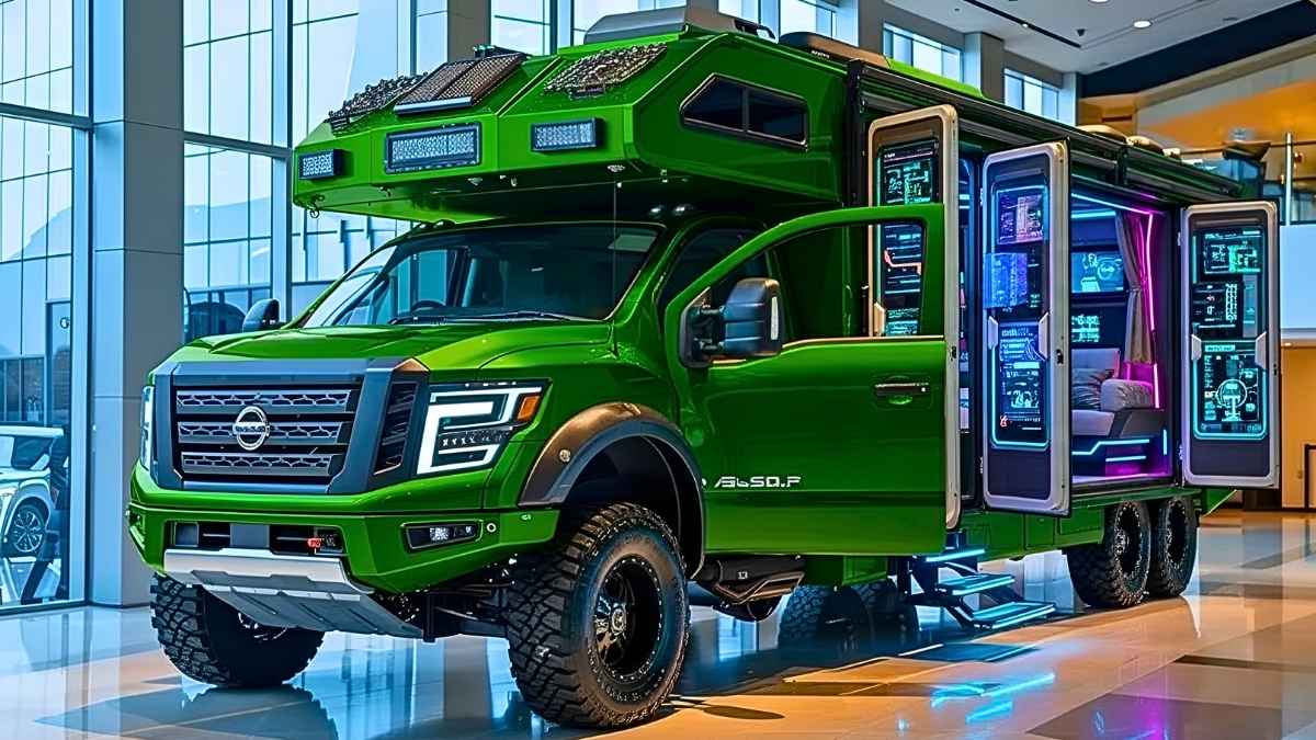 Nissan Armored Camper 2026: Fuerza Militar con el Confort de un RV de Lujo