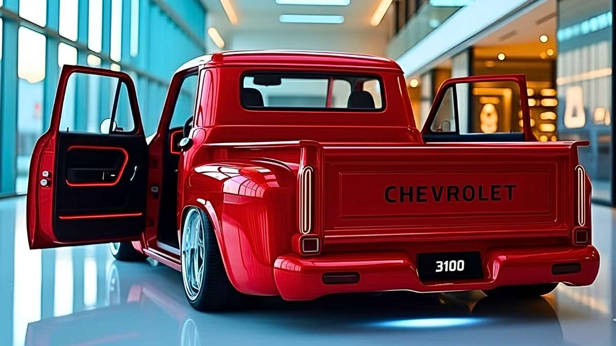 Nueva Chevy 3100 2026: tradición americana y estilo moderno en un solo vehículo