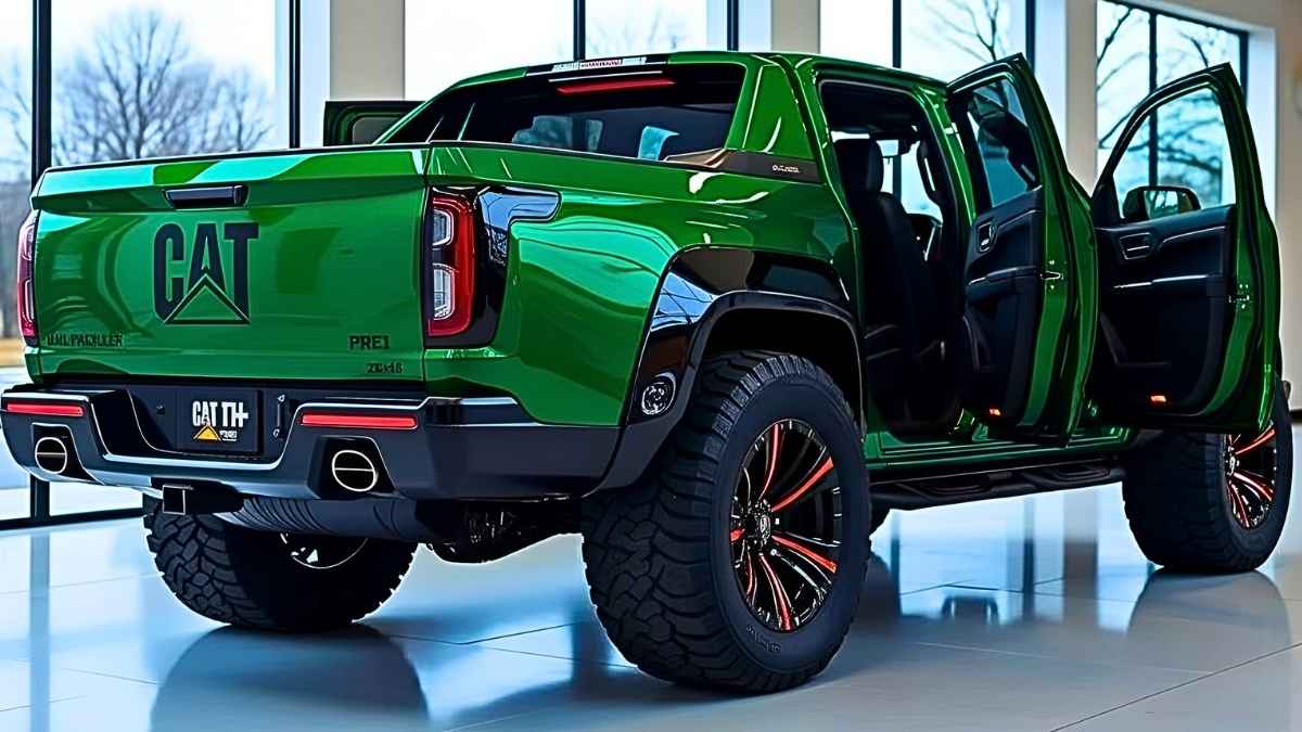 Caterpillar Pickup Truck 2026: diseño imponente y rendimiento extremo en carretera y off‑road